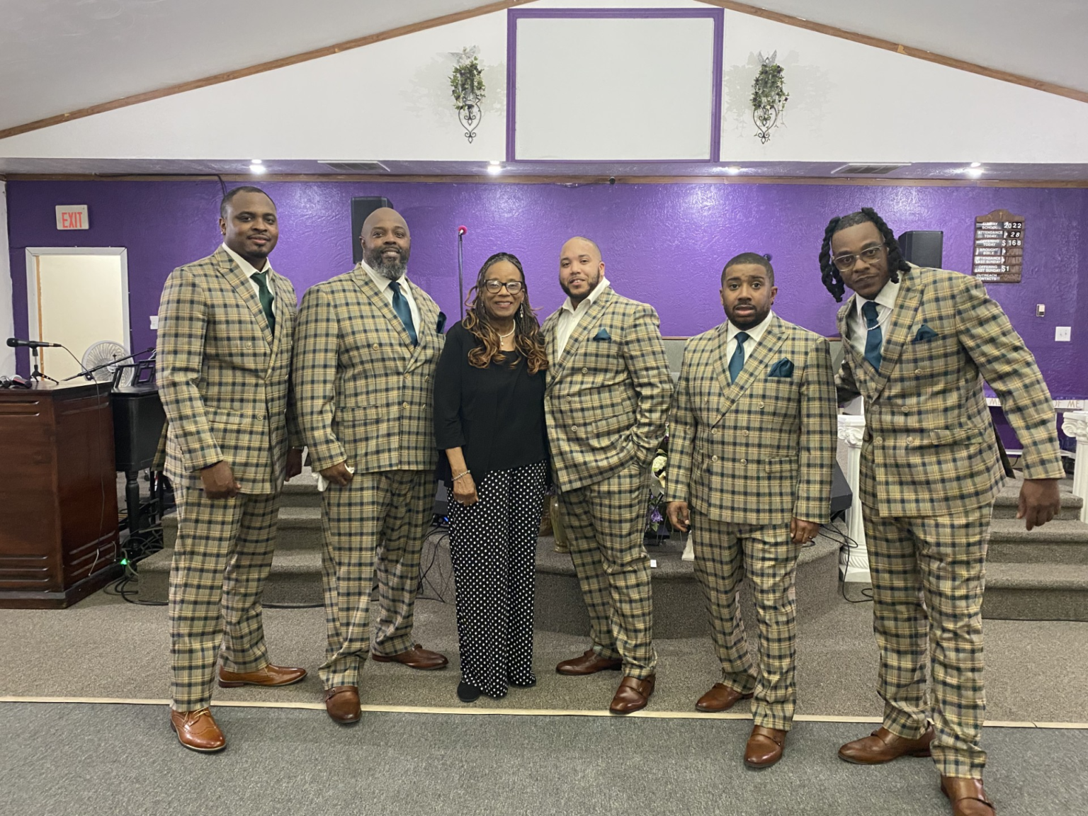 Levise Rice and The Levites Quartet Group from Bowling Green Kentucky